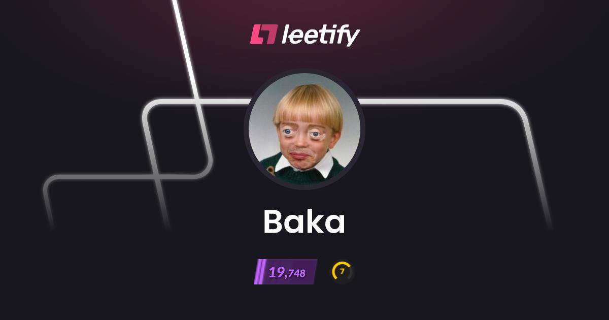 Baka - CS2 Stats and Player Profile - Leetify