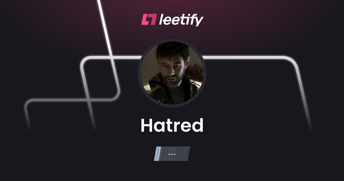 Hatred - CS2 Stats and Player Profile - Leetify