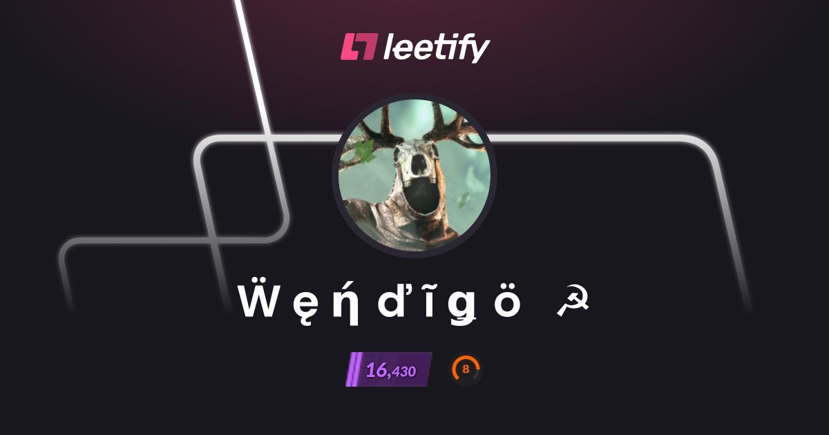 Ẅ ę ή ď ĩ ǥ ö ☭ - CS2 Stats and Player Profile - Leetify