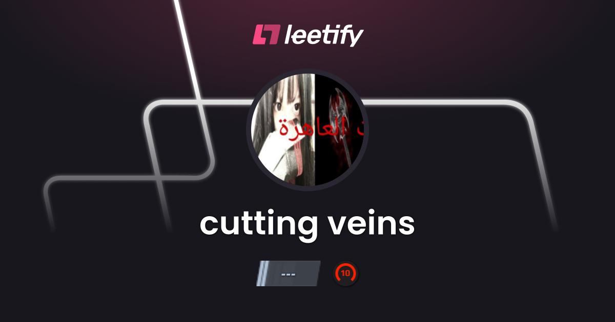 cutting veins - CS2 Stats and Player Profile - Leetify