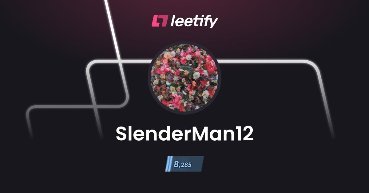 SlenderMan12 – CS2 Stats and Player Profile – Leetify