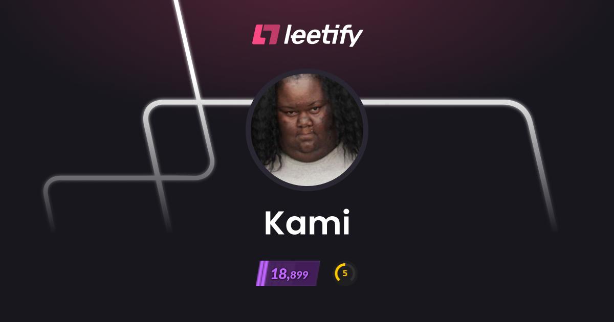 Kami - CS2 Stats and Player Profile - Leetify
