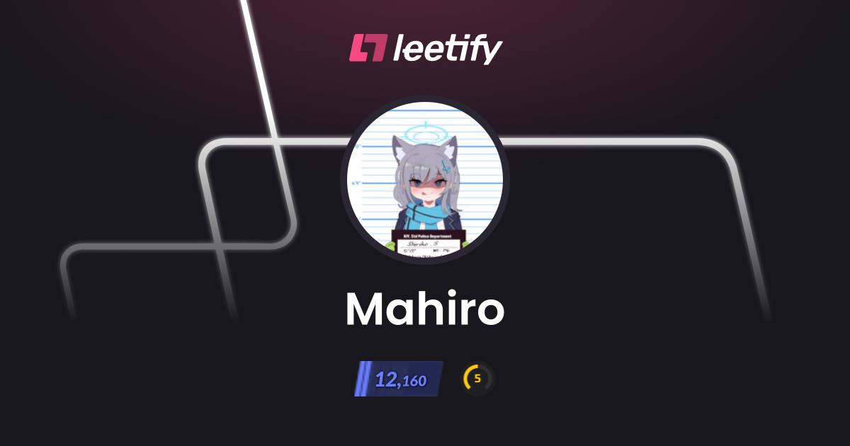 Mahiro - CS2 Stats and Player Profile - Leetify