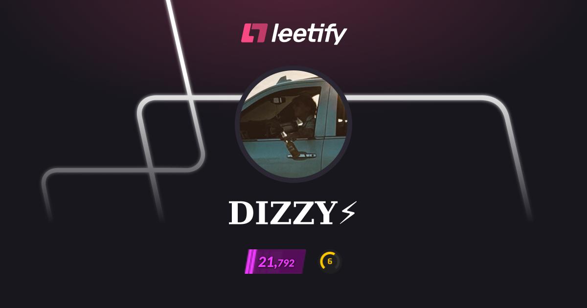 𝐃𝐈𝐙𝐙𝐘⚡ - CS2 Stats and Player Profile - Leetify