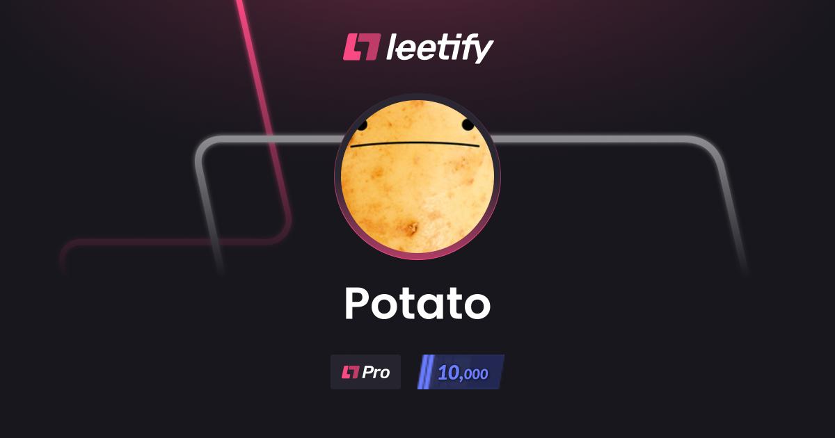 Potato - CS2 Stats and Player Profile - Leetify