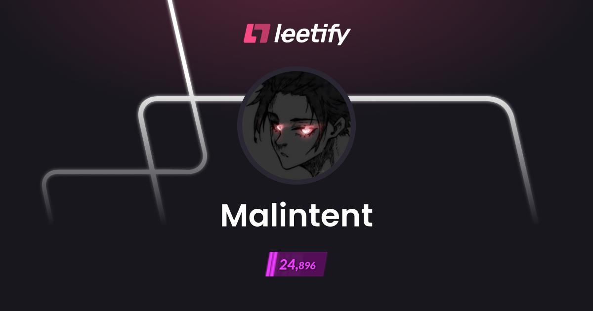 Malintent - CS2 Stats and Player Profile - Leetify