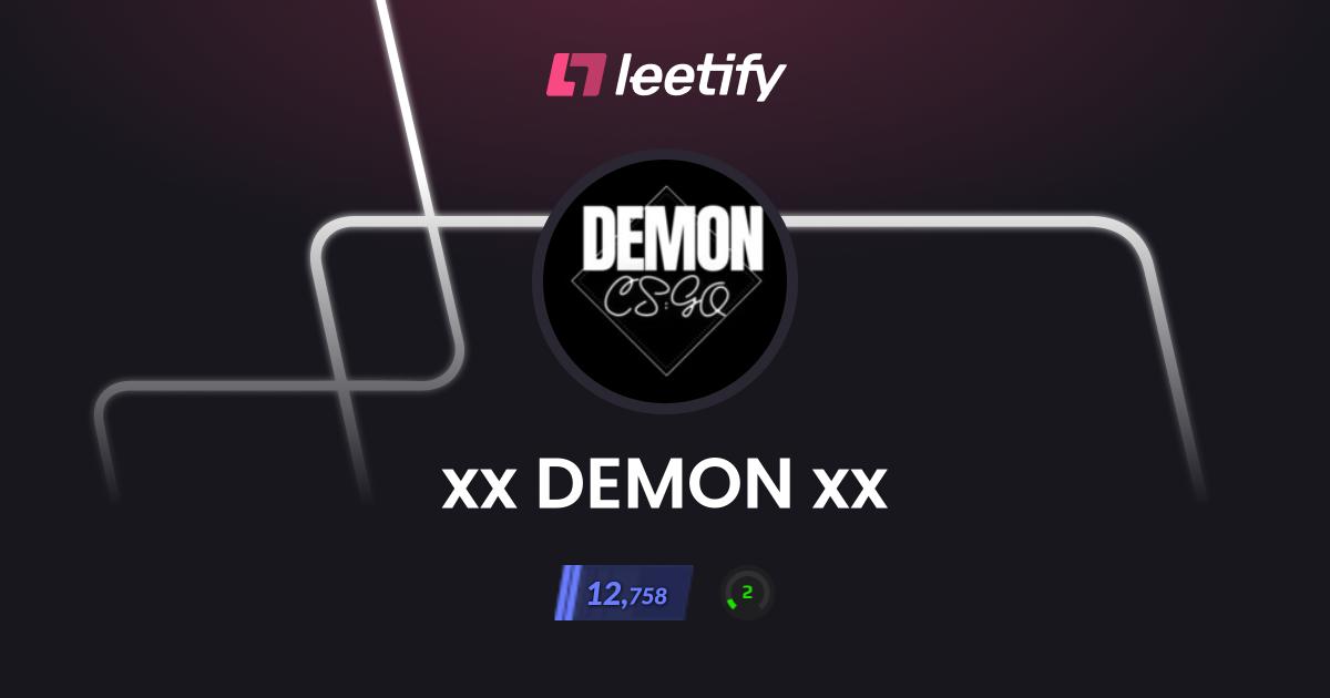 xx DEMON xx - CS2 Stats and Player Profile - Leetify