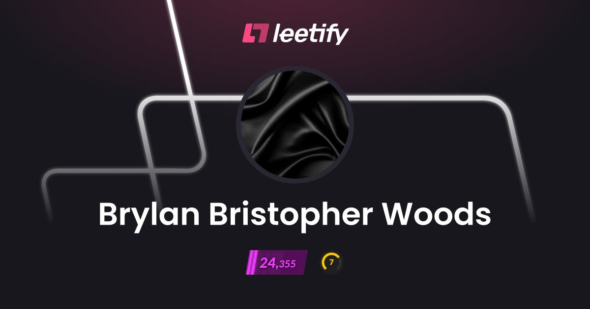 Brylan Bristopher Woods - CS2 Stats and Player Profile - Leetify