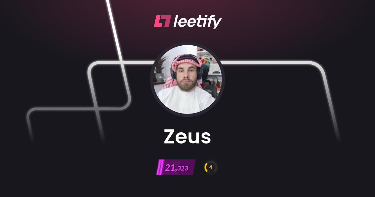 Zeus - CS2 Stats and Player Profile - Leetify
