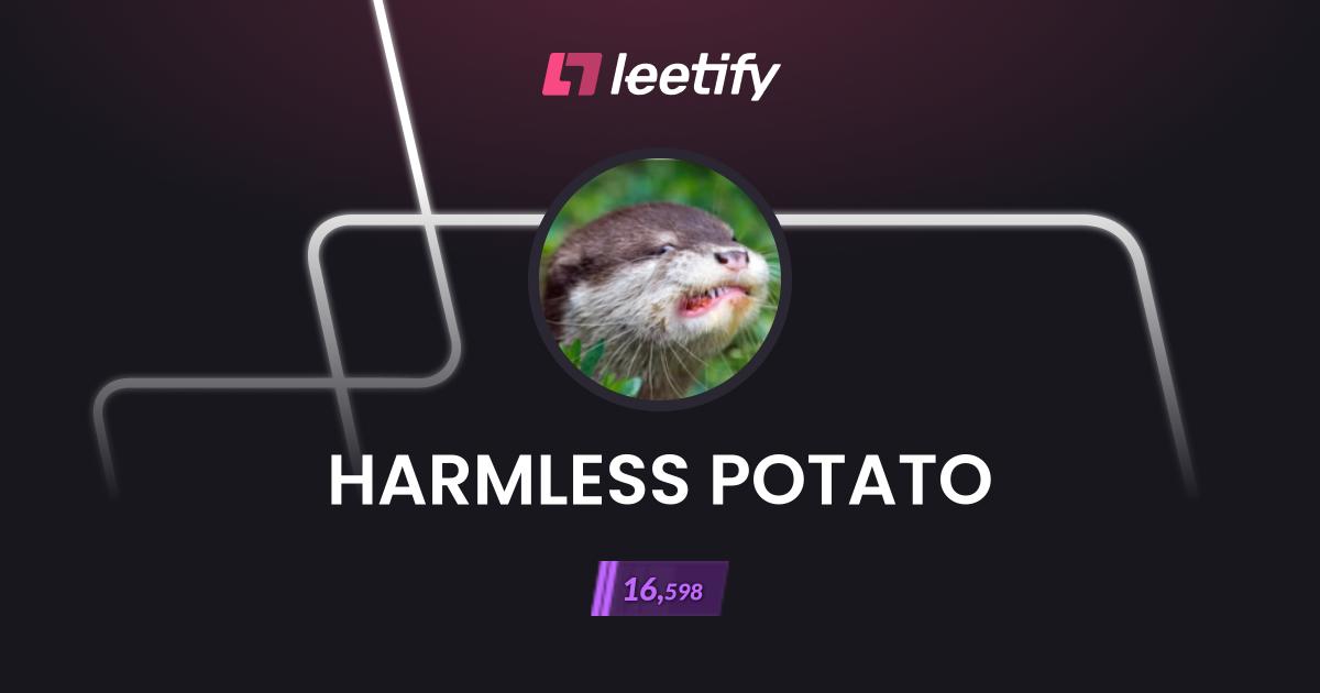 HARMLESS POTATO - CS2 Stats and Player Profile - Leetify