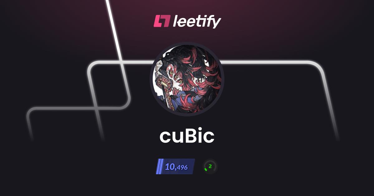 cuBic - CS2 Stats and Player Profile - Leetify