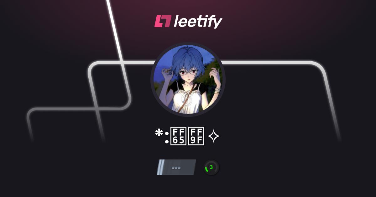 ﾟ - CS2 Stats and Player Profile - Leetify