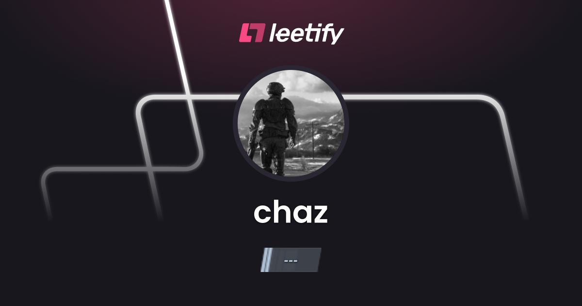 chaz - CS2 Stats and Player Profile - Leetify