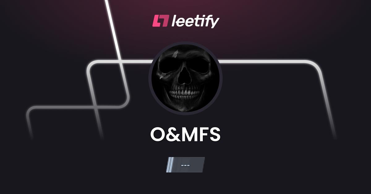 O&MFS - CS2 Stats and Player Profile - Leetify
