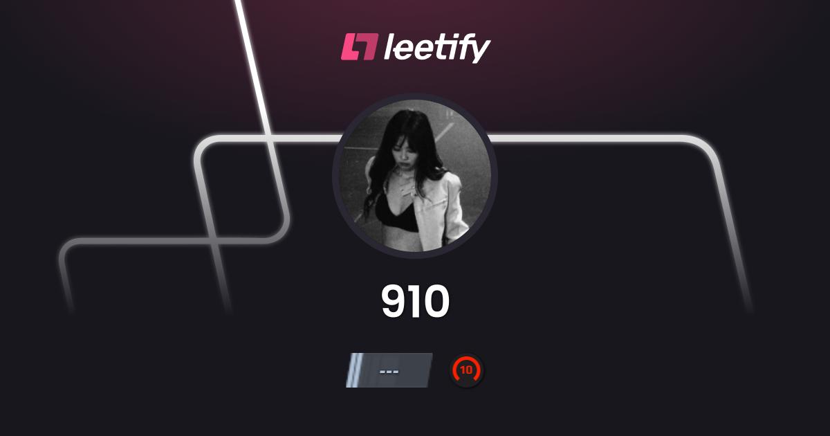 910 - CS2 Stats and Player Profile - Leetify