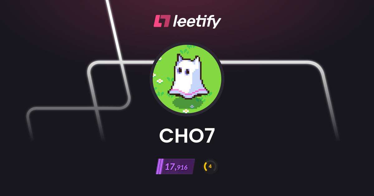 CHO7 - CS2 Stats and Player Profile - Leetify