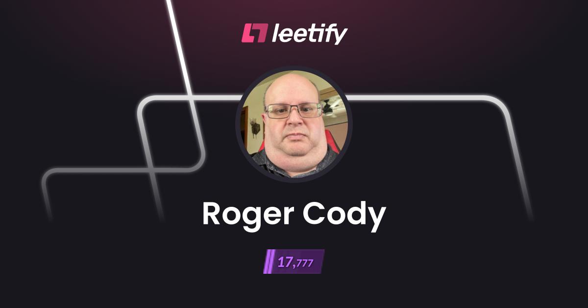 Roger Cody - CS2 Stats and Player Profile - Leetify