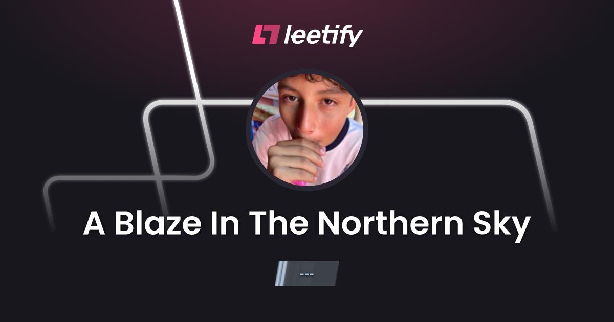A Blaze In The Northern Sky - CS2 Stats and Player Profile - Leetify