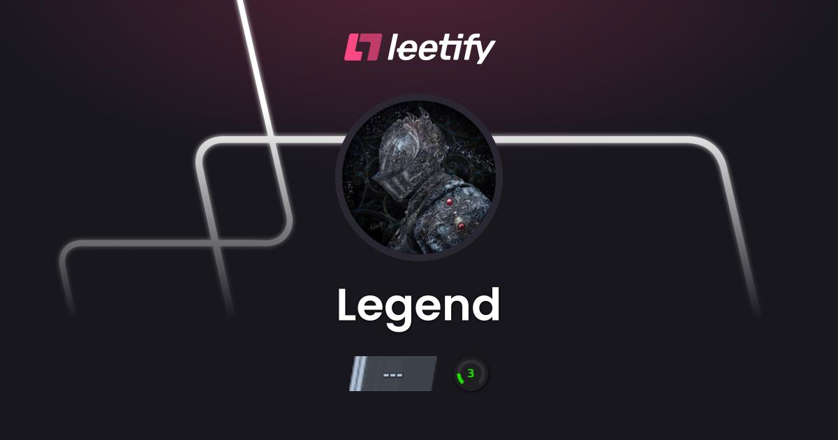 Legend - CS2 Stats and Player Profile - Leetify