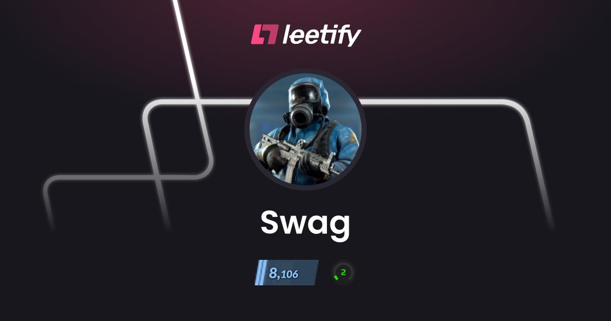 Swag - CS2 Stats and Player Profile - Leetify