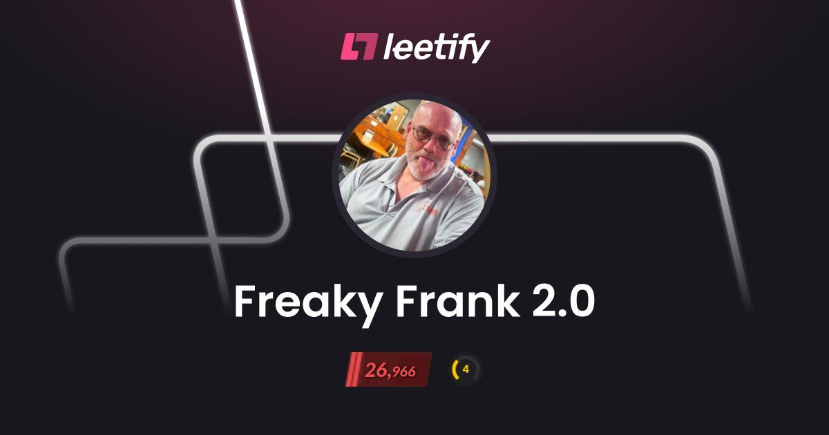 Freaky Frank 2.0 - CS2 Stats and Player Profile - Leetify