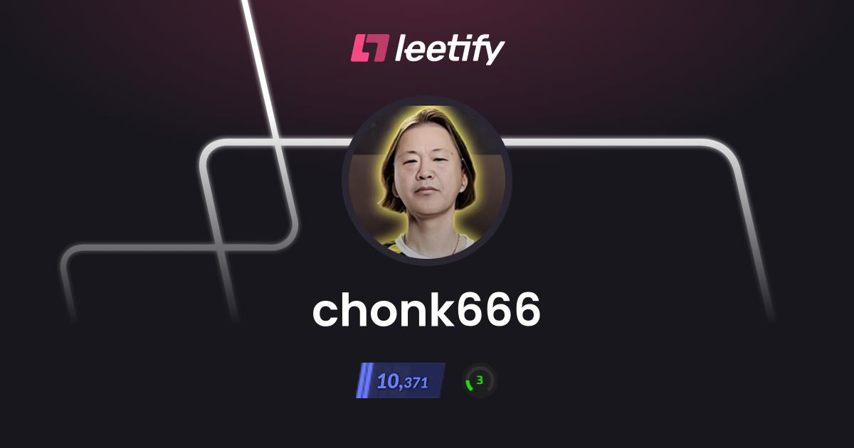 chonk666 - CS2 Stats and Player Profile - Leetify