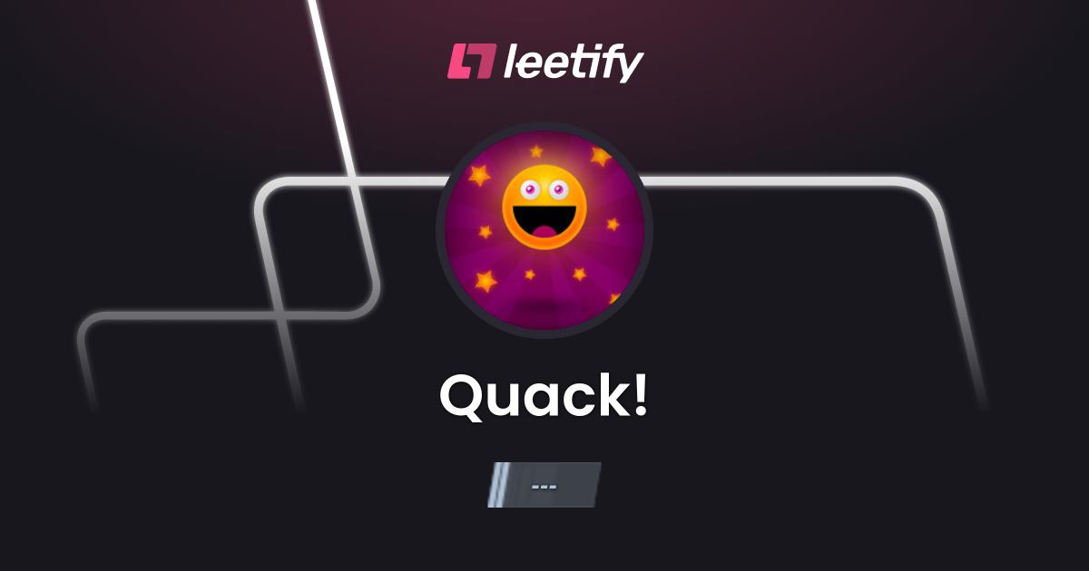 Quack! – CS2 Stats and Player Profile – Leetify