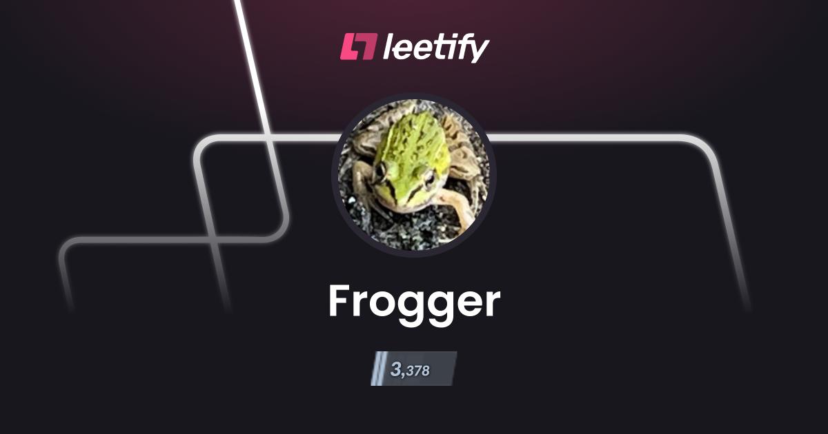 Frogger – CS2 Stats and Player Profile – Leetify