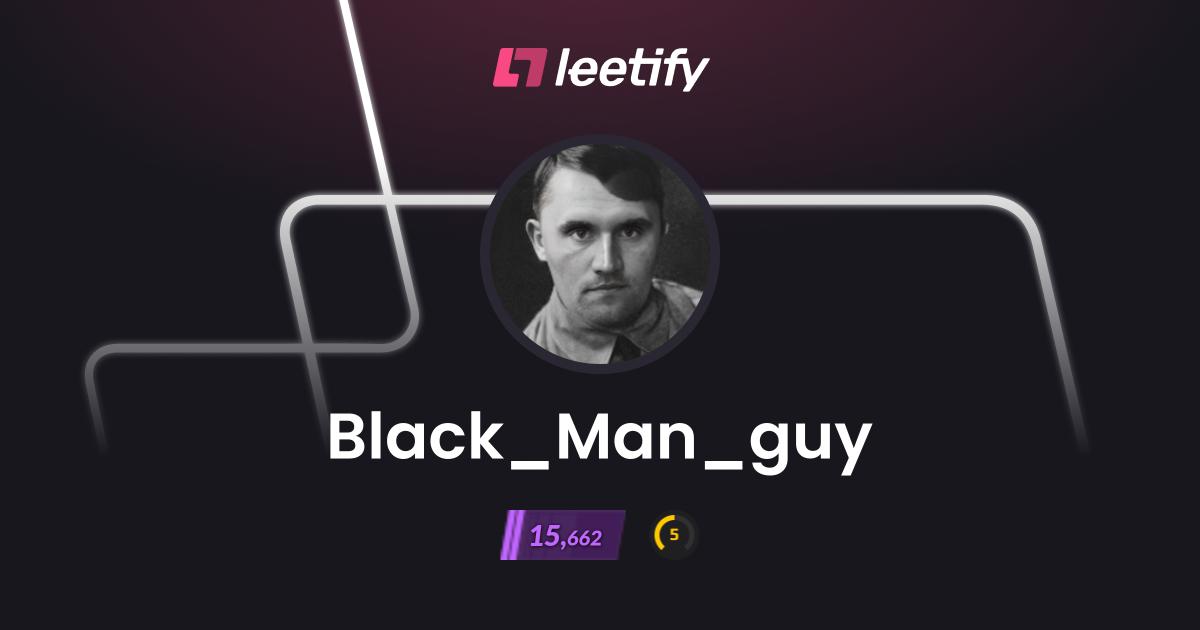 Black_Man_guy – CS2 Stats and Player Profile – Leetify