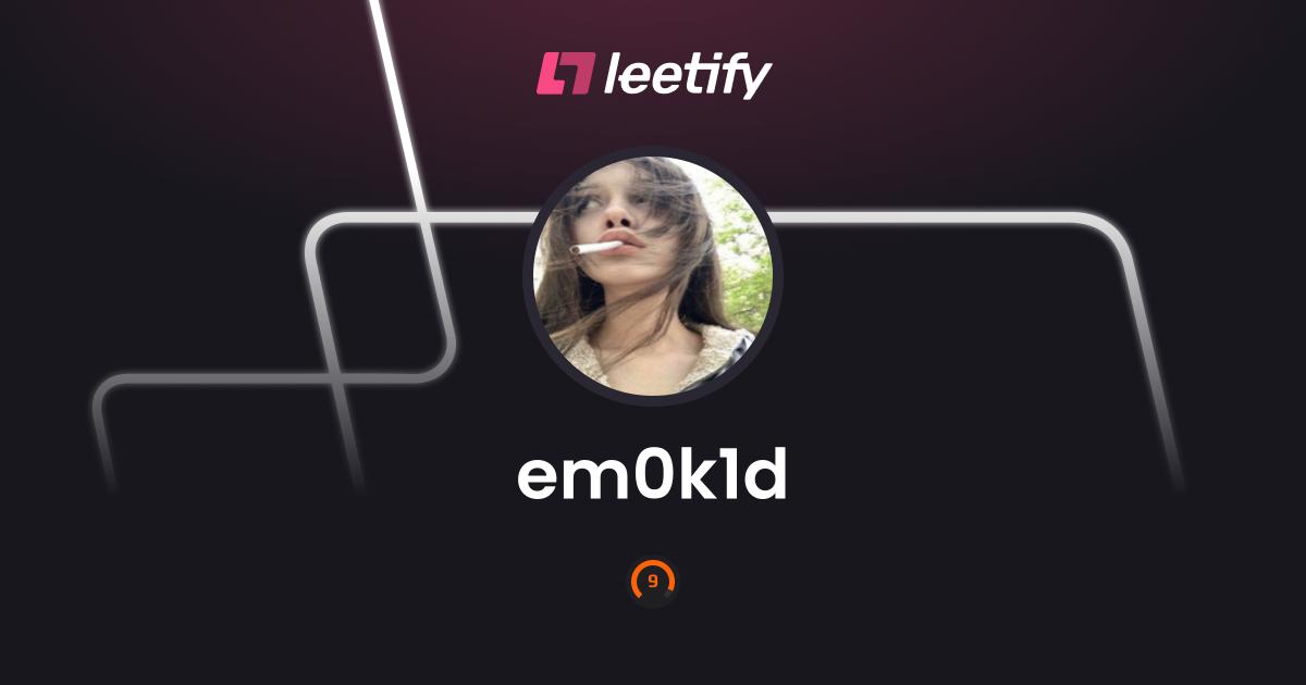 em0k1d – CS2 Stats and Player Profile – Leetify