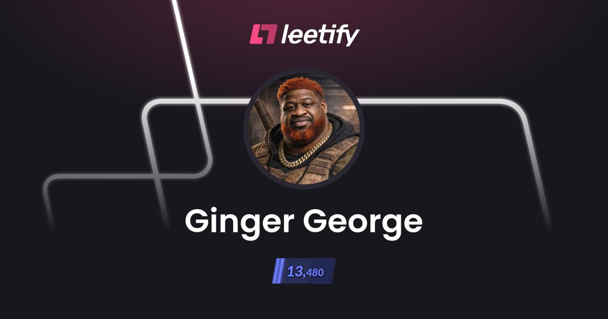 Ginger George - CS2 Stats and Player Profile - Leetify