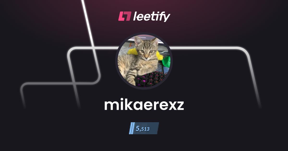 mikaerexz – CS2 Stats and Player Profile – Leetify
