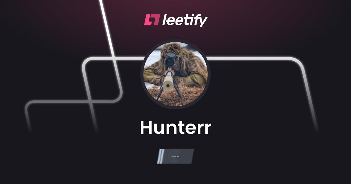 Hunterr – CS2 Stats and Player Profile – Leetify