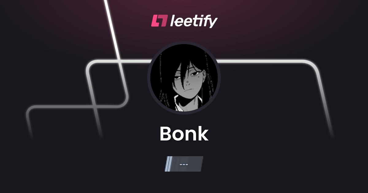 Bonk - CS2 Stats and Player Profile - Leetify