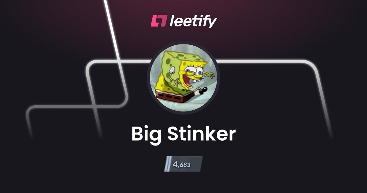 Big Stinker – CS2 Stats and Player Profile – Leetify