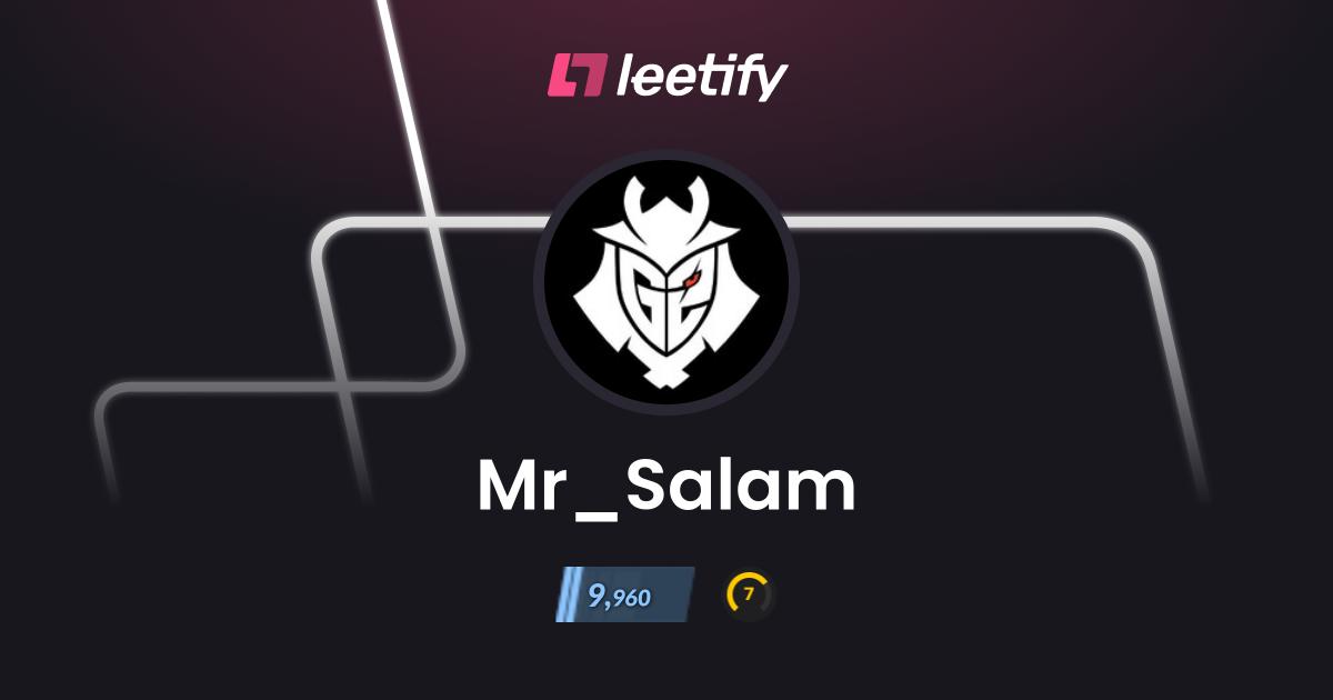 Mr_Salam – CS2 Stats and Player Profile – Leetify
