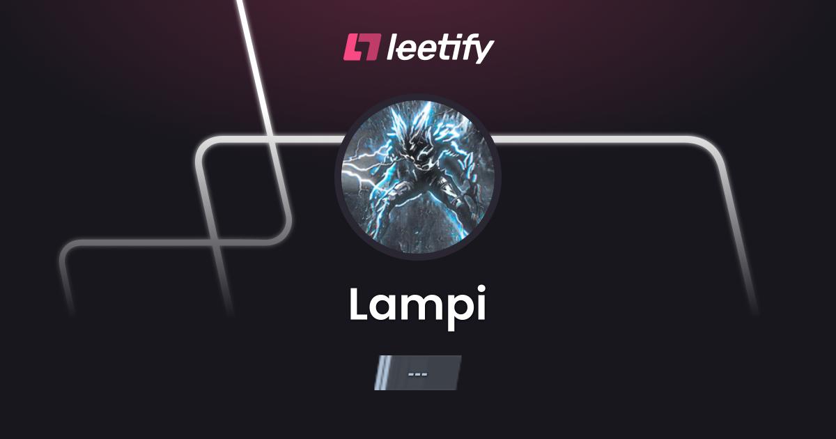 Lampi - CS2 Stats and Player Profile - Leetify