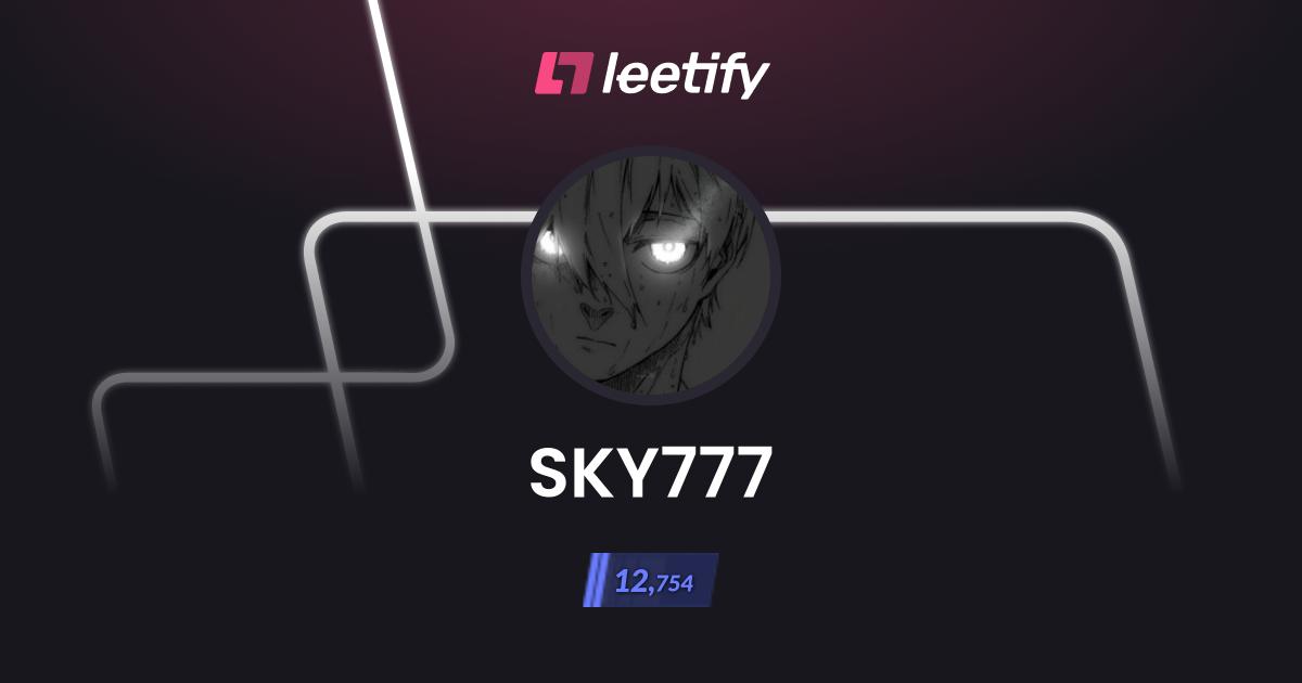 SKY777 - CS2 Stats and Player Profile - Leetify