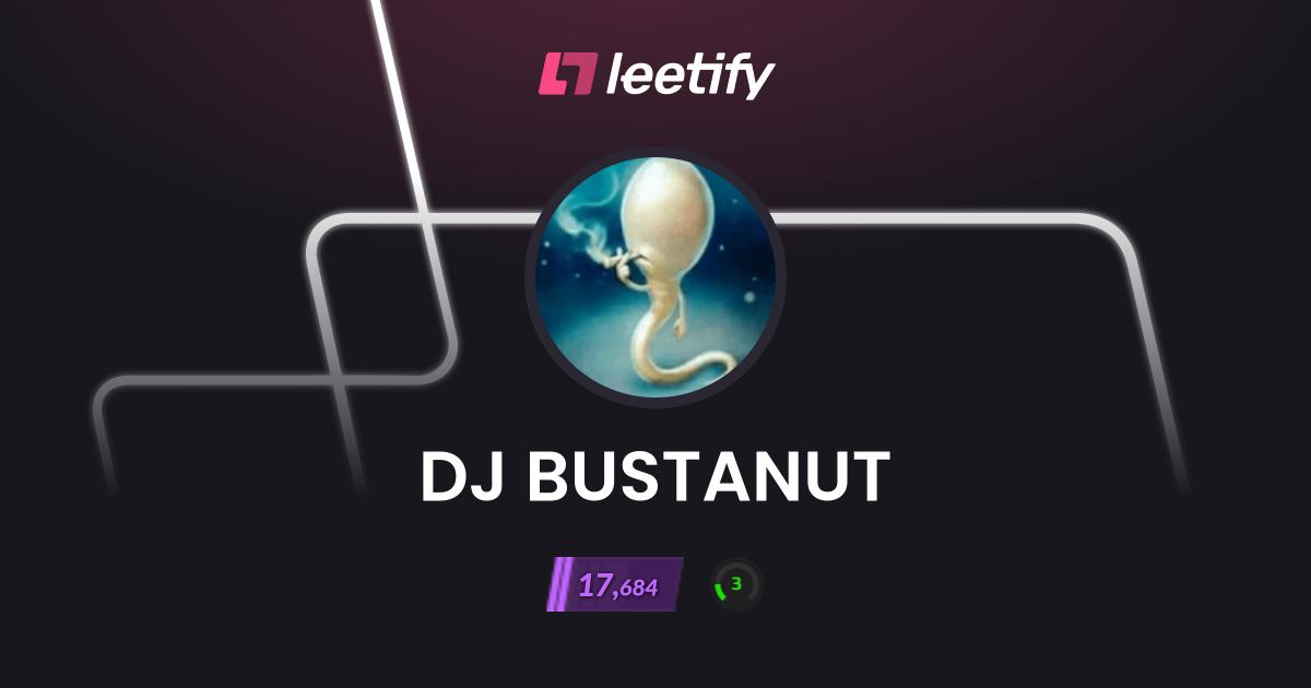DJ BUSTANUT – CS2 Stats and Player Profile – Leetify