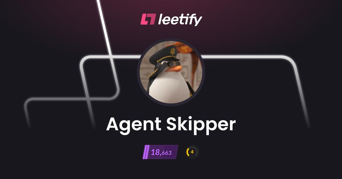 Agent Skipper – CS2 Stats and Player Profile – Leetify