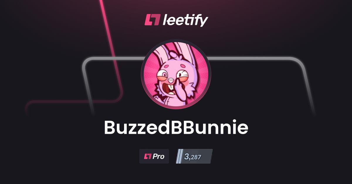 BuzzedBBunnie - CS2 Stats and Player Profile - Leetify