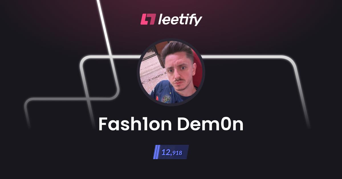 Fash1on Dem0n - CS2 Stats and Player Profile - Leetify