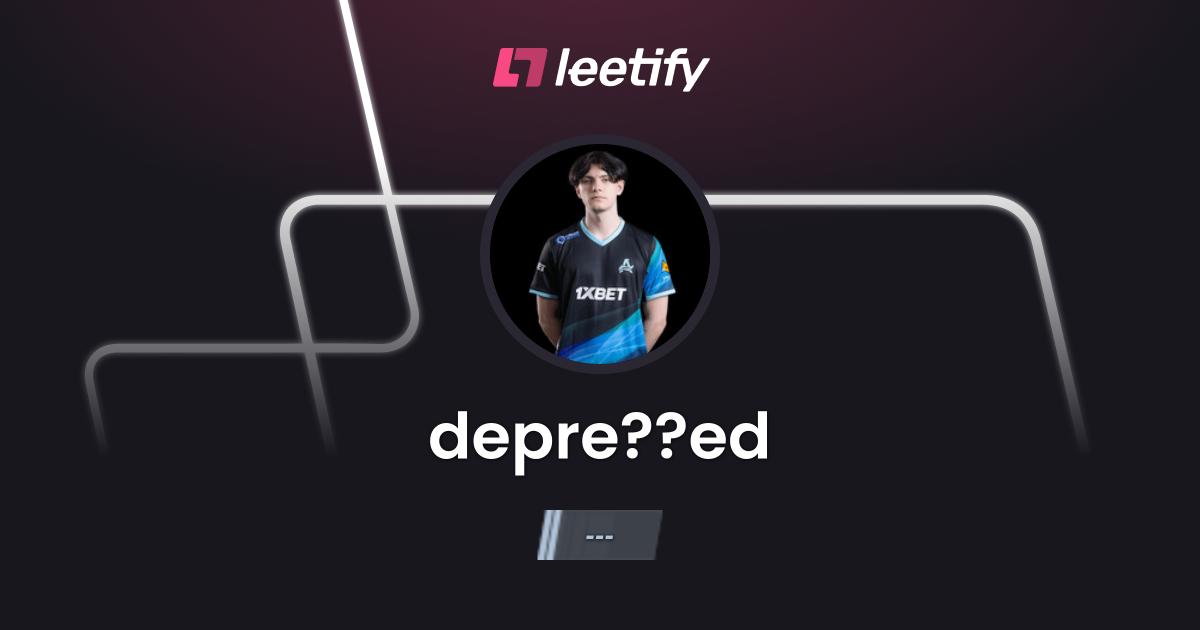 depre-ed-cs2-stats-and-player-profile-leetify
