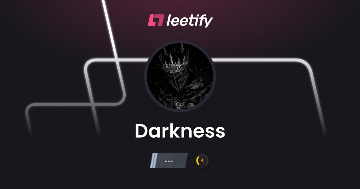 Darkness – CS2 Stats and Player Profile – Leetify